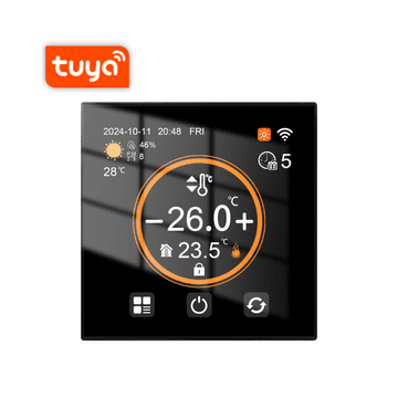 BOT WiFi sobni termostat Tuya RTL5 16A, črn