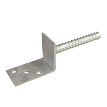 Betonska sidrna noga, odprta, 60 x 100 x 200 mm, STALCO