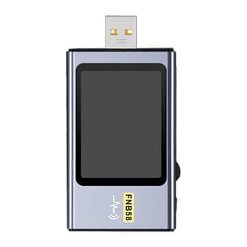 FNIRSI FNB58 BT USB tester vrat z Bluetoothom