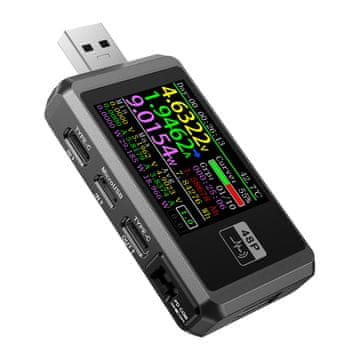 FNIRSI FNB48P črni tester USB vrat