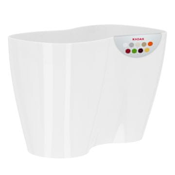 KADAX Cvetlični lonec za orhideje, plastični, 23 cm, bel