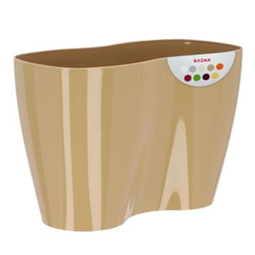 KADAX Cvetlični lonec za orhideje, plastični, 23 cm, bež