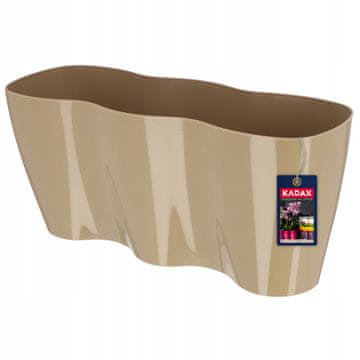 KADAX Cvetlični lonček za orhideje, plastičen, 35 cm, bež