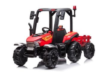 RAMIZ Otroški električni traktor BLT-206 24V 400W rdeča lea