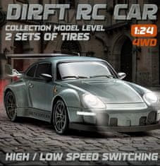 JOJOY® Drift avtomobil z daljinskim upravljalnikom, dirkalni avto, do 20 km/h | DRIFTOR