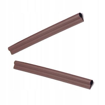 KADAX Sponke za ograjni trak 19 cm, rjave, 2 kosa