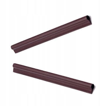 KADAX Sponke 19 cm za ograjni trak, rjave kavlji, 2 kosa