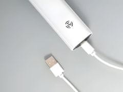 Verkgroup Električni aku. 400mAh nosni aspirator za otroke USB 4 šobe roza