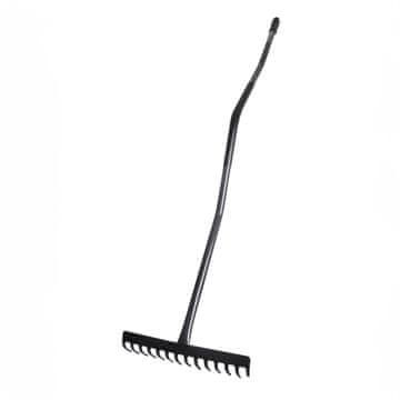 KADAX Ergonomske grablje za listje, 14-zobe, univerzalne, 150 cm