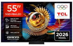TCL 55Q7D Pro 4K UHD televizor, SQD-Mini LED, GoogleTV