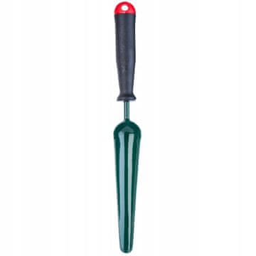 KADAX Ozka kovinska vrtna lopata za presajanje rastlin, močna, dolžina 36 cm