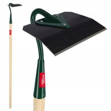 KADAX Vrtna motika za izkopavanje plevela, kaljena, 14 cm, dolžina 125 cm