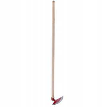 KADAX Kovana vrtna motika 18 cm z lesenim ročajem 123 cm za učinkovito kopanje