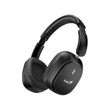 Genius HS-820BT (31710038400) brezžične Bluetooth slušalke z mikrofonom, 22 h, črne