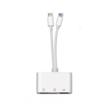 VYZIO® USB-C čitalnik SD/TF kartic za iPhone in Android, plug & play, hiter prenos do 60 MB/s | FILEDIRECT