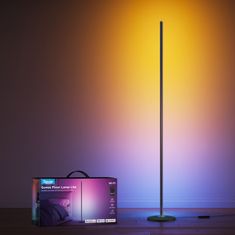 Govee Floor lamp Lite pametna prostostoječa svetilka, RGBICW, črna