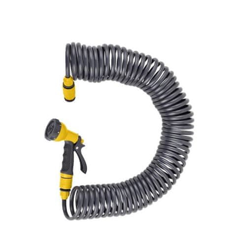 Sivo-rumeni spiralni set EVA cev 15 m