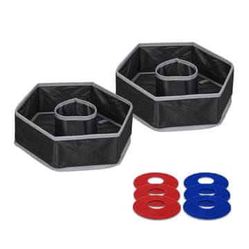 Northix Zložljiva igra Washer Toss za zunanje metanje in tekmovanje