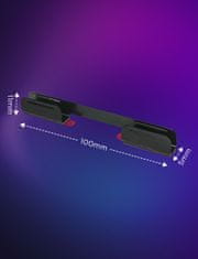 Govee Kovinski nosilci za Neon Rope Light 2, paket 5, črni