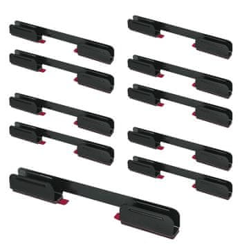 Govee Kovinski nosilci za Neon Rope Light 2, paket 5, črni