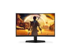 AOC C24G42E monitor, ukrivljen, FHD, VA, 1500R, 180Hz