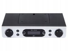 Blow FM LED viseči kuhinjski radio LCD DAB+ RK2 srebrn