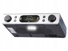 Blow FM LED viseči kuhinjski radio LCD DAB+ RK2 srebrn