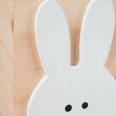 Northix Leseno držalo za svinčnike zajec 1 kos organizator