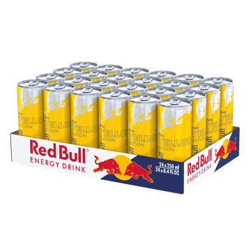 RedBull The Yellow Edition energijska pijača s Tropical okusom, 24 x 250 ml