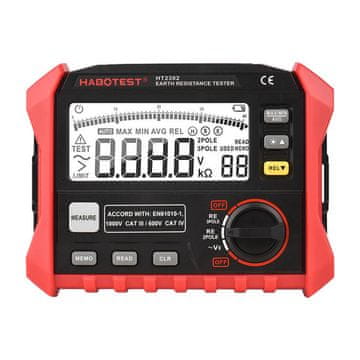 Habotest  HT2302 Digitalni tester ozemljitvenega upora