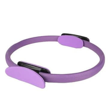SOLFIT® Pilates obroč za vadbo in krepitev mišic, fitnes obroč z odpornostjo iz steklenih vlaken, lahka zasnova z nedrsečimi ročaji | FITSTRA