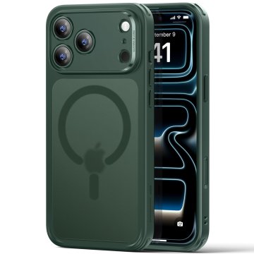 Infostyle ESR zaščitni ovitek za iPhone 17 Pro Max – MagSafe, mat zelena