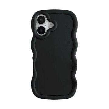Infostyle Ovitek "Wave" za iPhone 16 Plus Črna