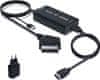 AMANKA Adapter SCART na HDMI – Vključno s HDMI in USB kablom