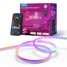 Govee Neon Rope Light 2S svetlobni trak, RGBIC, beli, 4 m