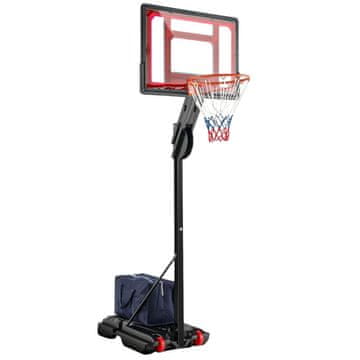 Northix Nastavljivo stojalo za košarko z višino 105 do 260 cm