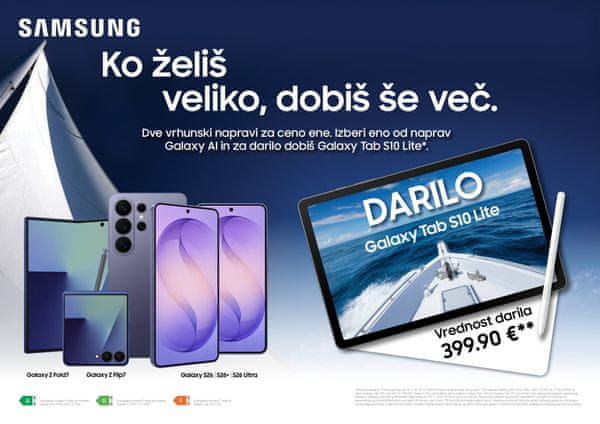 Prejmite darilo ob nakupu!v