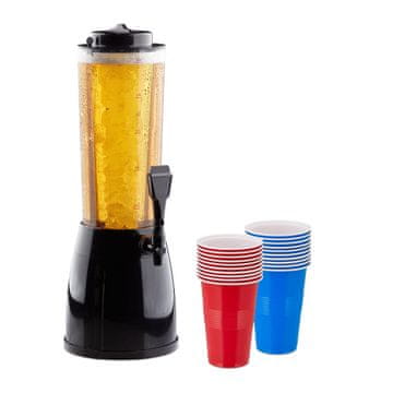 Northix Pivski stolpec s pipo in 20 pivskimi skodelicami