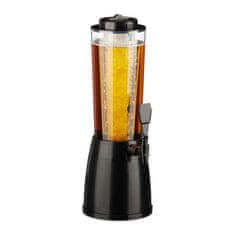 Northix 2,5 L pivski stolp s pipo in odstranljivim pokrovom
