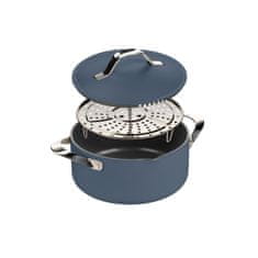 Rosmarino All In One lonec s pokrovom, 24 cm, moder
