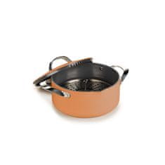 Rosmarino All In One lonec s pokrovom, 24 cm, oranžen