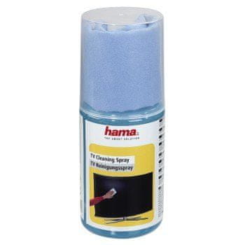Hama Čistilni sprej za TV, 200 ml, vključno s krpo