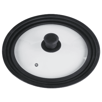 Xavax Univerzalni pokrov s parnim ventilom za lonce in ponve, 24, 26, 28 cm, steklo