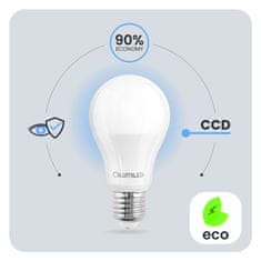 LUMILED 10x LED žarnica E27 A60 13W = 100W 1521lm 4000K nevtralna 260° svetilnost