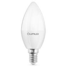 LUMILED 6x LED žarnica E14 svečka B35 8W = 60W 880lm 6500K hladno svetilo 180°