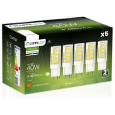 LUMILED 5x G9 LED kapsulna žarnica 5W = 40W 460lm 4000K nevtralna 360°