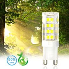 LUMILED 5x G9 LED kapsulna žarnica 5W = 40W 460lm 6500K hladno 360°
