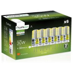 LUMILED 6x G4 LED žarnica v kapsuli 4W = 30W 380lm 4000K nevtralna 360° 12V svetilna