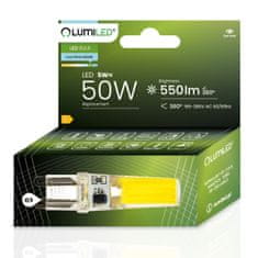 LUMILED 4x G9 LED žarnica v kapsuli 5W = 60W 550lm 6500K hladno osvetljena 360° žarnica z žarilno nitko