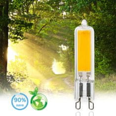 LUMILED 5x G9 LED kapsula 5W = 50W 560lm 4000K Nevtralna 360° osvetljena žarnica